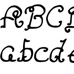 AButterflyOnaDaffodil Font File