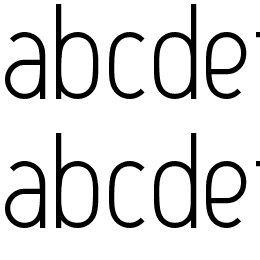 Atype 1 Font File
