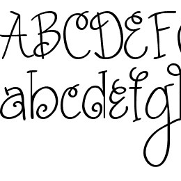 Austie Bost Somersaults Font File