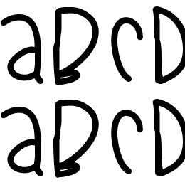 BlackberryBluesThick Font File