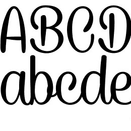 Caneletter Script Font File