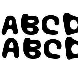 Chocolate syrup Font File