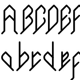 CITY OF ROCK Font File