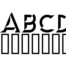 Diamond Font File