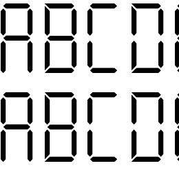 DISPLAY FREE TFB Font File