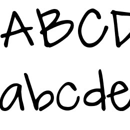 DJB How Cute Am I Font File