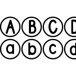 DJB Standardized Test 2 Font File