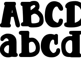 DJB TOOTSIE WOOTSIE BOLD Bold Font File