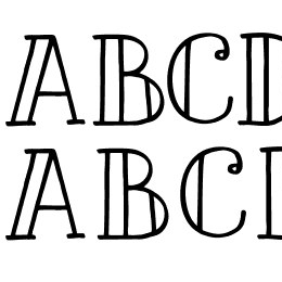 DK Douceur Font File