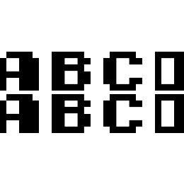 Early GameBoy Font File