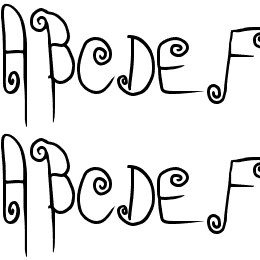 EasyRomance Font File