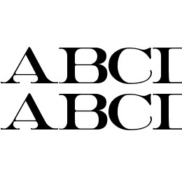 Erie Roman Font File