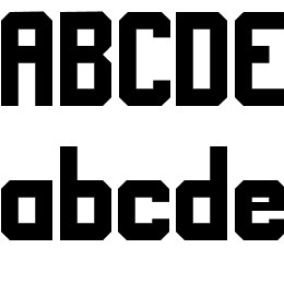 FM College Team Font File