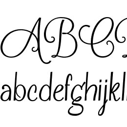 Frosting for Breakfast Font File