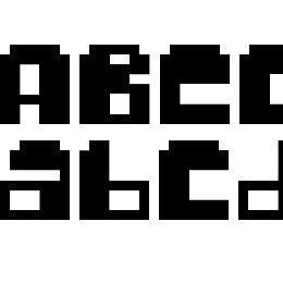 Gabs Pixel Font File