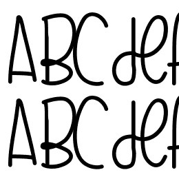 GlazedHoneyBuns Font File