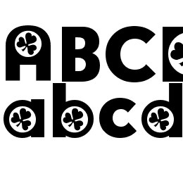 Irish Participants Font File