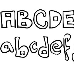 JackTrades Font File