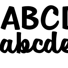 Jam Sessions Personal Use Font File