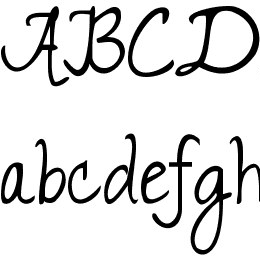 Janda Romantic Font File