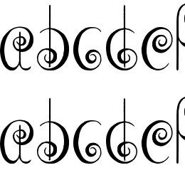 Jelly Swirls Font File