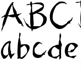 Jimmy Benedict Font File