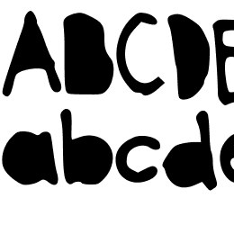 JoannePapercut Font File
