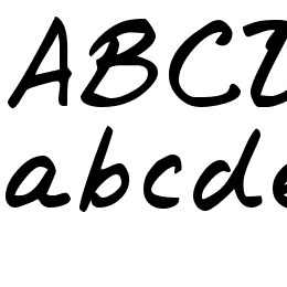 jr!hand Font File
