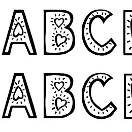 JulesLove Font File
