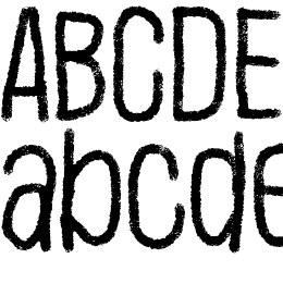 Justaword Font File