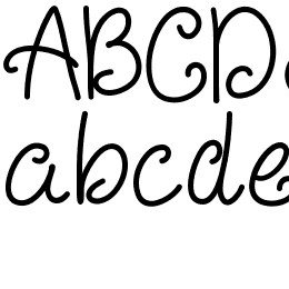 JustForGiggles Font File