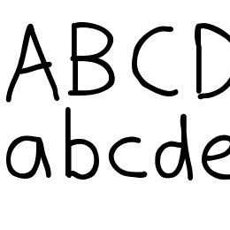Justy Three Font File
