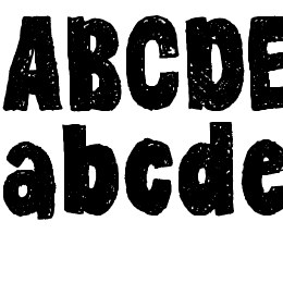KG Dancing on the Rooftop Font File