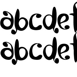 Kyboshed Font File