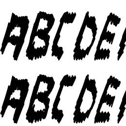 MajorScare Font File