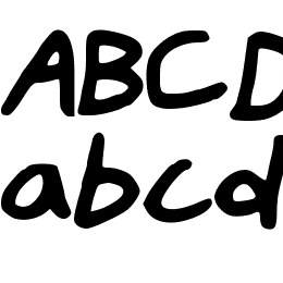 MattsHandwriting Font File