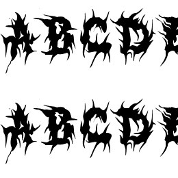 MB-EvilGhost Font File