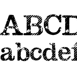 Megeon Grunge Font File