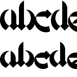Mellogothic Font File