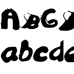 MessyBubble Font File