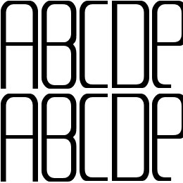 Meta Language Font File