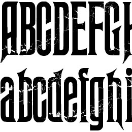 Midnight Moon Font File