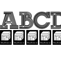 NEON SERIF Font File
