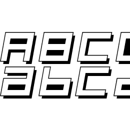 Optimal 3d Font File