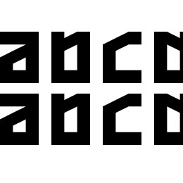 Overheads Font File