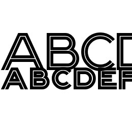PackardClipperNF Font File