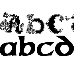 Pauls Celtic Font 2 Font File