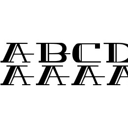 PEACOCK normal Font File