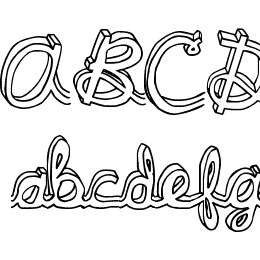 pee pants script Font File