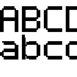 PF Tempesta Seven Font File